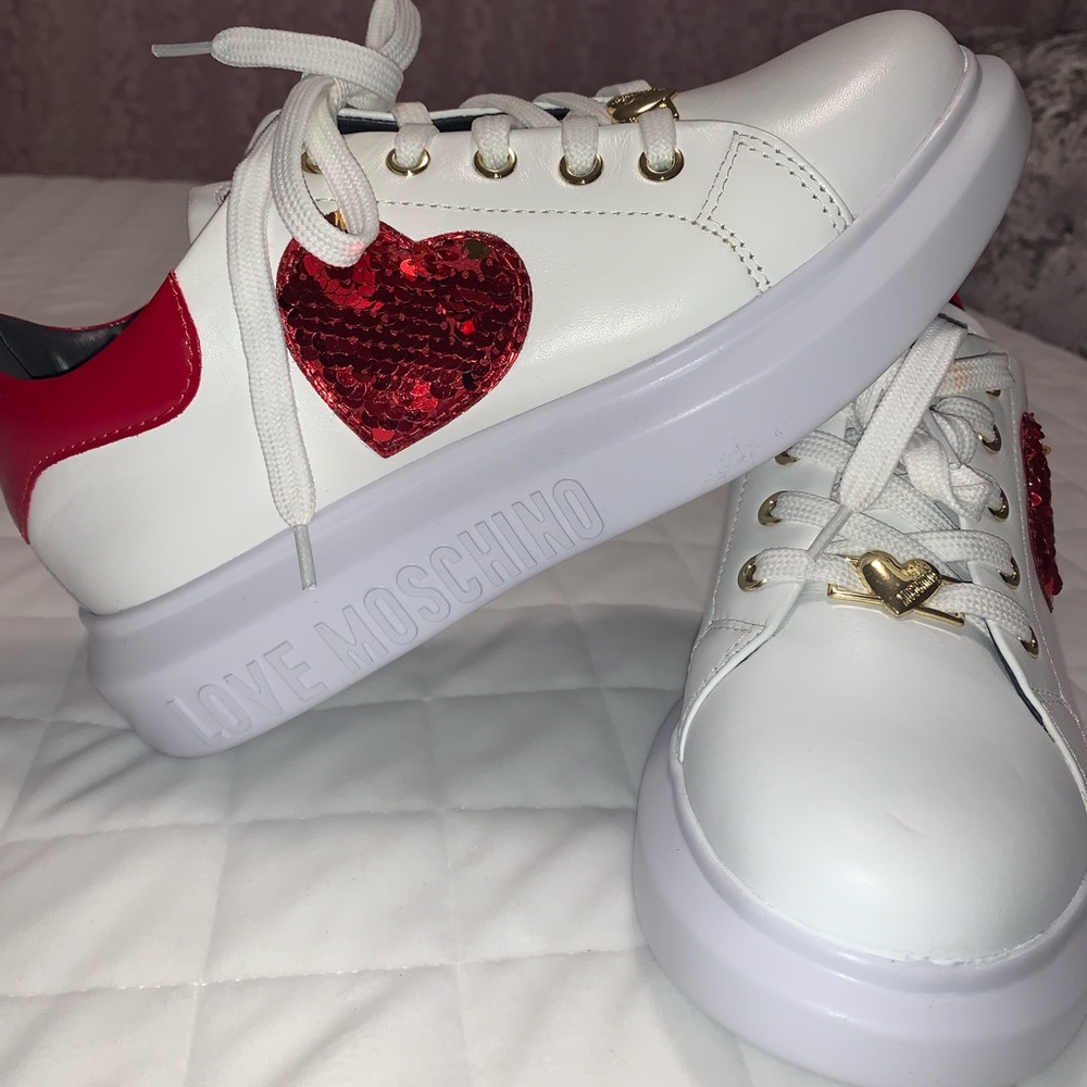 LOVE Moschino white Sneakers